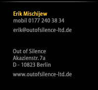 out of silence - kontakt Erik Mischijew